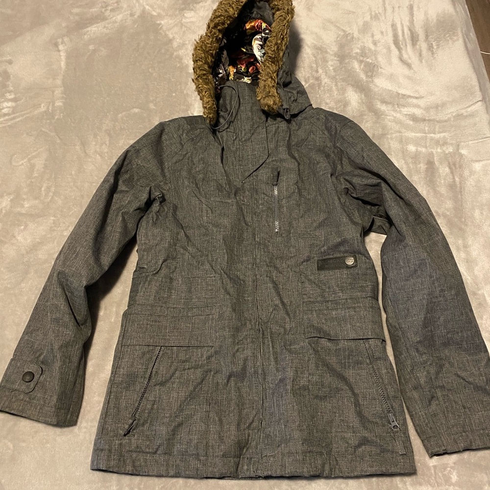 Grey Billabong winter jacket